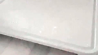 Piss Queen Shallows His Urine off Kitchen Counter