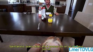 Brazilian Blonde's Big Seduction in Passionate Heat
