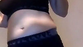 Dancing in My New Bra and Panties Set