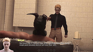 Adored by the Devil - Vampire Loves Creampie Sex - 3D Animated Let's Play with Nala