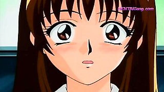 Submissive MILF Cum in Public as Her Doms Fill Her Holes With Toys