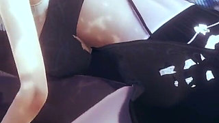 Beauty Chick Get Hard Fuck - 3D Animation