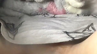 When squatting over my phone to piss turns into a squirting orgasm down my leg
