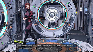 Stranded in Space - Holding Hands with Asian Scientist MILF