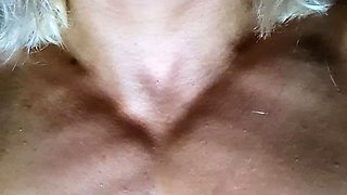 Amateur striptease and Solo masturbation