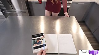 Lauren Phillips: "Teasing Stepson While Changing Makes Me So Horny For His Big Cock