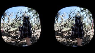 Leya Falcon and Amethyst Aura - Forest Foreplay