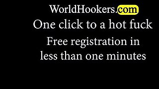 Hot brunette big boobs toying pink pussy