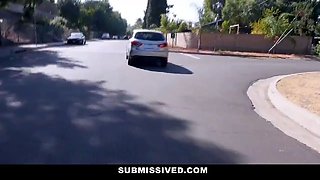 Submissived- super-sexy dark haired punished with hard dick