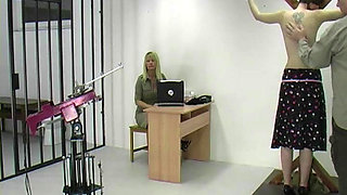 Pandora1 Spanking Machine - Bare Back Whipping