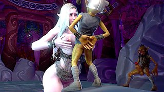 3d hentai, three-ways, 3d animation