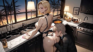 Parody. Android 18 Continues to Be a Big Dirty Slut Who Has Sex with Anyone!! Anime Hentai Waifu Animated