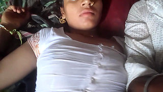 Indian Stepsister and stepbrother sex roommate fucks me hard in missionary then pull my hair while
