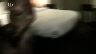 Handsome blond cuckold white milf shows her husband that