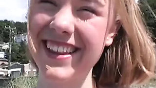 90s Hairy Teen Girl Shows Bushy Pubes Then Gets Pussy Poked