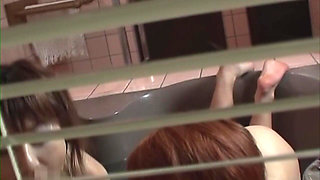 Two Mature Asian Beauties Devour Each Other in Bath