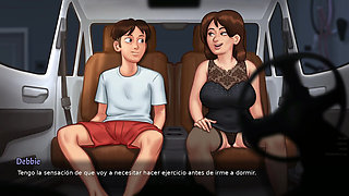 stepmother wanted to make love, so we decided to give ourselves to passion and fulfill our fantasies
