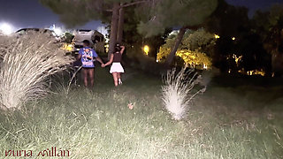 Taboo Sex! Wild Outdoor Action with Jesús Reyes Overlooking the City Lights