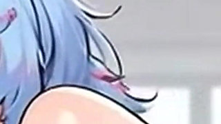 Waifu Secretary POV - Latina & Colored Hair Office Close-up Teasing