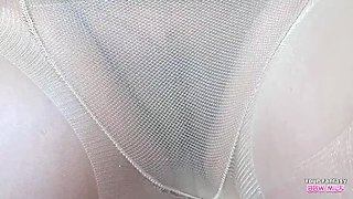 BBW Stepmom Pantyhose Voyeur - Amateur MILF Fetish Homemade