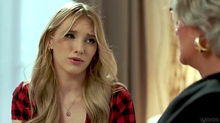 Melody Marks Takes Rough Lesbian Cowgirl Ride from Tommy Pistol