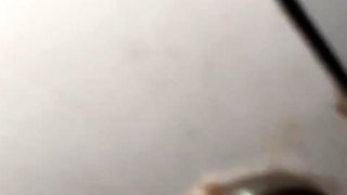 Threesome with Miku Airi giving asian girls blowjob