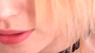 Cute Babe Masturbate Pussy Dildo & Cum