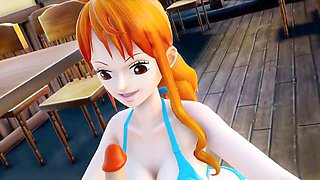 3d วันพีช, วันพีชโรบิ้น, วันพีชกับนามิ