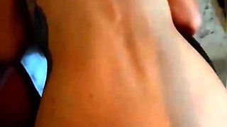 Amateur fetish big booty bitch riding with her bum