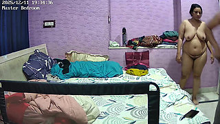 Wife caught her husband on camera fucking her mother