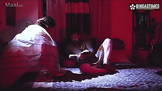 Indian MILF with nice tits hot erotic scene