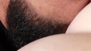 Sucking the Milk Out of My Huge Tits