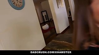 Dadcrush - hot teen step-daughter bribed to bang