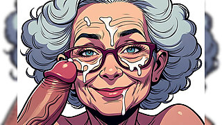 Vintage Cartoon Style Facials