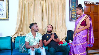 Desi Horny Bihari Bhabhi Fucked by Two Brother in Laws at the Same Time ( Full Movie )