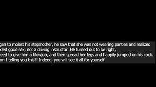 - Okay, I'll spread my legs for you. "Stepson fucked