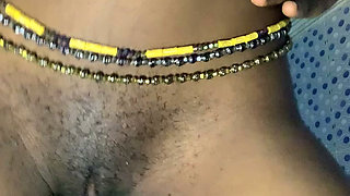 Hot Ebony Babe Front and Back View POV Close up