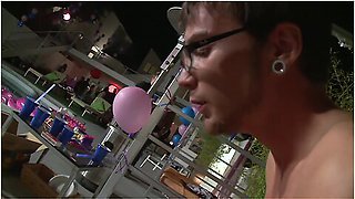 Year Old Redhead With A Shaved Pussy Gets Fucked And Eats Cum