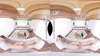 Naughty America featuring Sarah Jessie and Victoria June's 60fps clip
