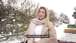 Glorious Angelique Lapiedra - public video - Public Agent