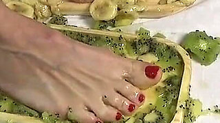 I Trample the Fruit with My Feet. Lick My Legs