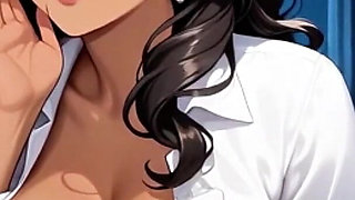 Horny Puerto Rican MILF Receptionist Fucked by Guest - Uncensored Hentai Ia