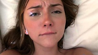 Sweet and innocent with pretty eyes, Macy Meadows amateur