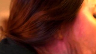 Big boobed busty girl make this self shot video