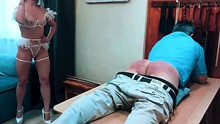 Hippo And Flamingo, Super Sexy Beauty Mistress Punishes Her