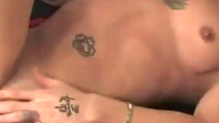 Sensual Amateur Blonde MILF with Big Tits Masturbates Her Pussy with a Dildo