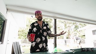 Katerina Deville's Hot Tub Turns Into Passion