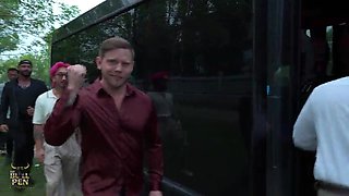 15 People Getting WILD in a SOIREE BUS! Horny Lovemaking with DVP - Steve Rickz, Chloe Kreams