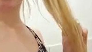 Amateur Horny Blonde Masturbates with Beer More webcamgirls