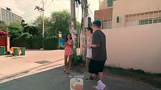 Amateur Asian Japanese Teen Gang Facial